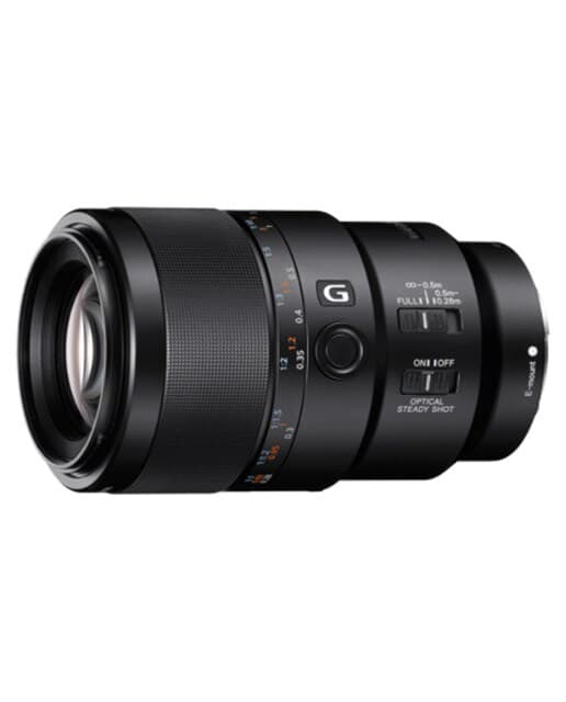 Sony - Objetivo Sony FE 90 mm F-2,8 Macro G OSS para montura tipo E SEL90M28G.