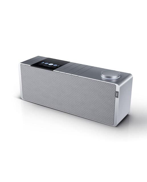 LOEWE - Altavoz con radio inteligente Loewe Klang s1, Wi-Fi y Bluetooth, Gris claro.