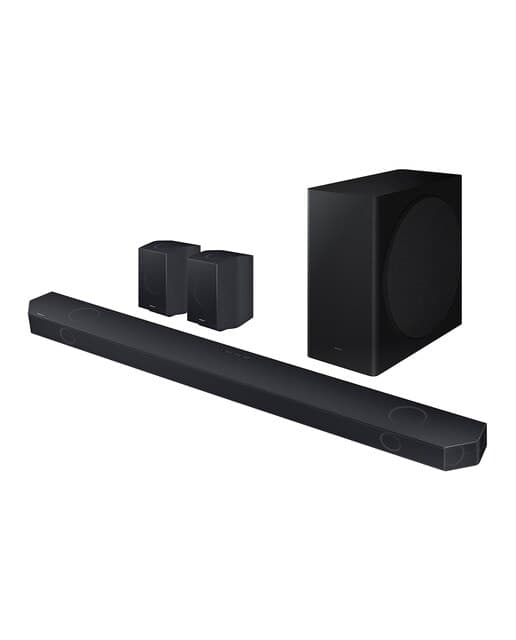 Samsung - Barra de sonido Samsung 2024 HW-Q930D, 9.1.4, Dolby Atmos y DTS: X, 540W, Subwoofer inalámbrico, Wi-FI, Compatible con Asistentes de voz.