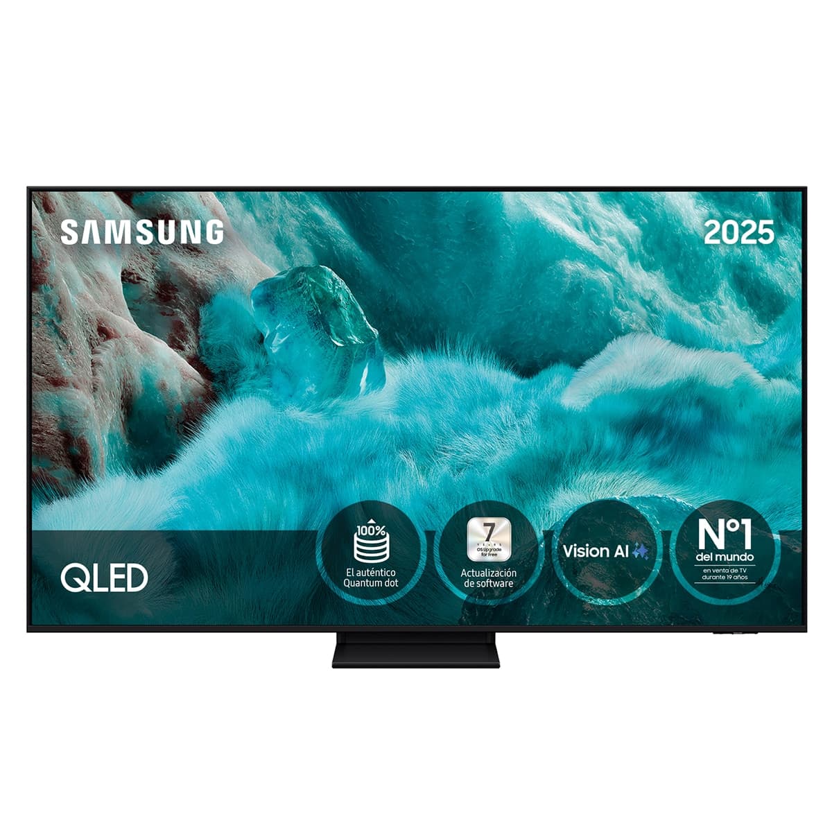 Samsung - TV QLED 163cm (65") Samsung TQ65Q7F5AUXXC, 4K Vision AI Quantum dot Smart TV.