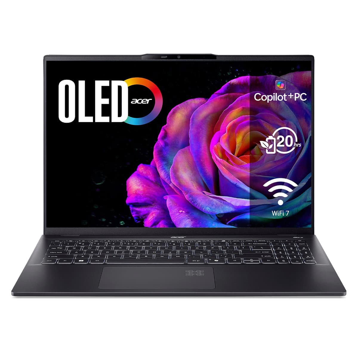 Acer - Portátil Acer Swift 16 AI OLED SF16-51, Intel Core Ultra 7-258V, 32GB, 1TB SSD, 16" OLED, W11.