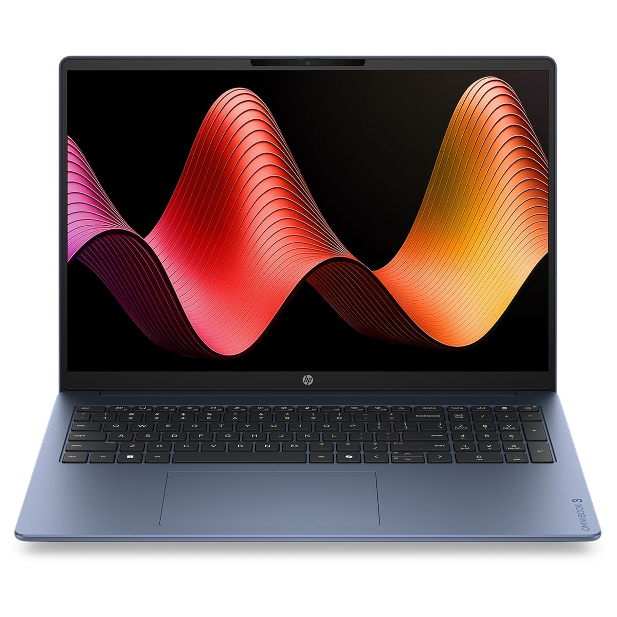 HP - Portátil HP OmniBook 3 16-by0000ns, Ryzen 5-40, 16GB, 512GB SSD, 16", W11, Sin cargador.