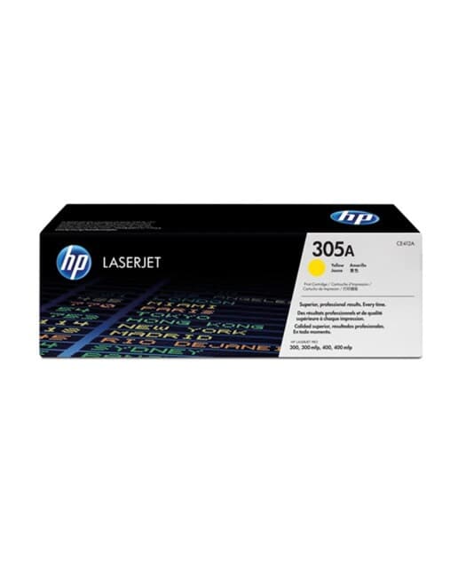 HP - Tóner original HP LaserJet 305A amarillo (CE412A).