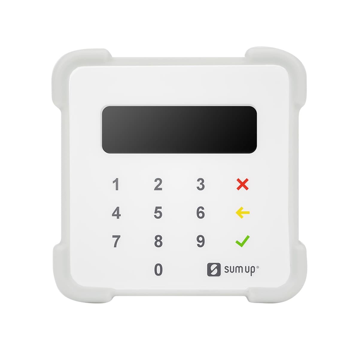 Mobilis - Carcasa gris claro Mobilis para datáfono SumUp Air.