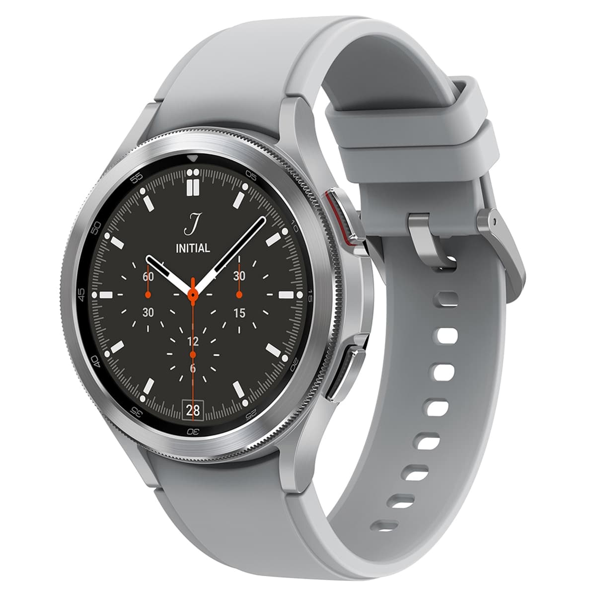Samsung - Samsung Galaxy Watch4 Classic Bluetooth 46 mm Plata Smartwatch.