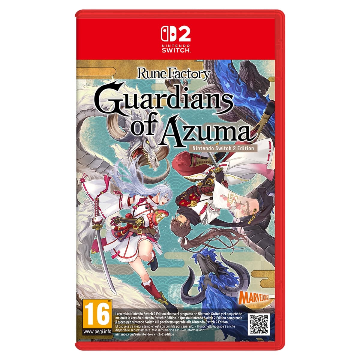 Rune Factory: Guardians of Azuma Nintendo Switch.
