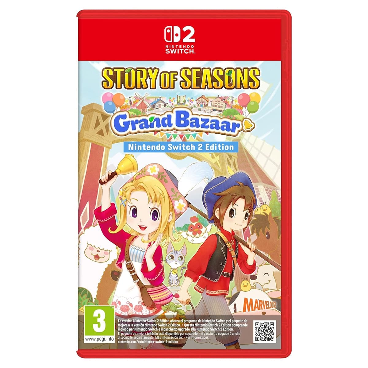 STORY OF SEASONS: Grand Bazaar Nintendo Switch 2.