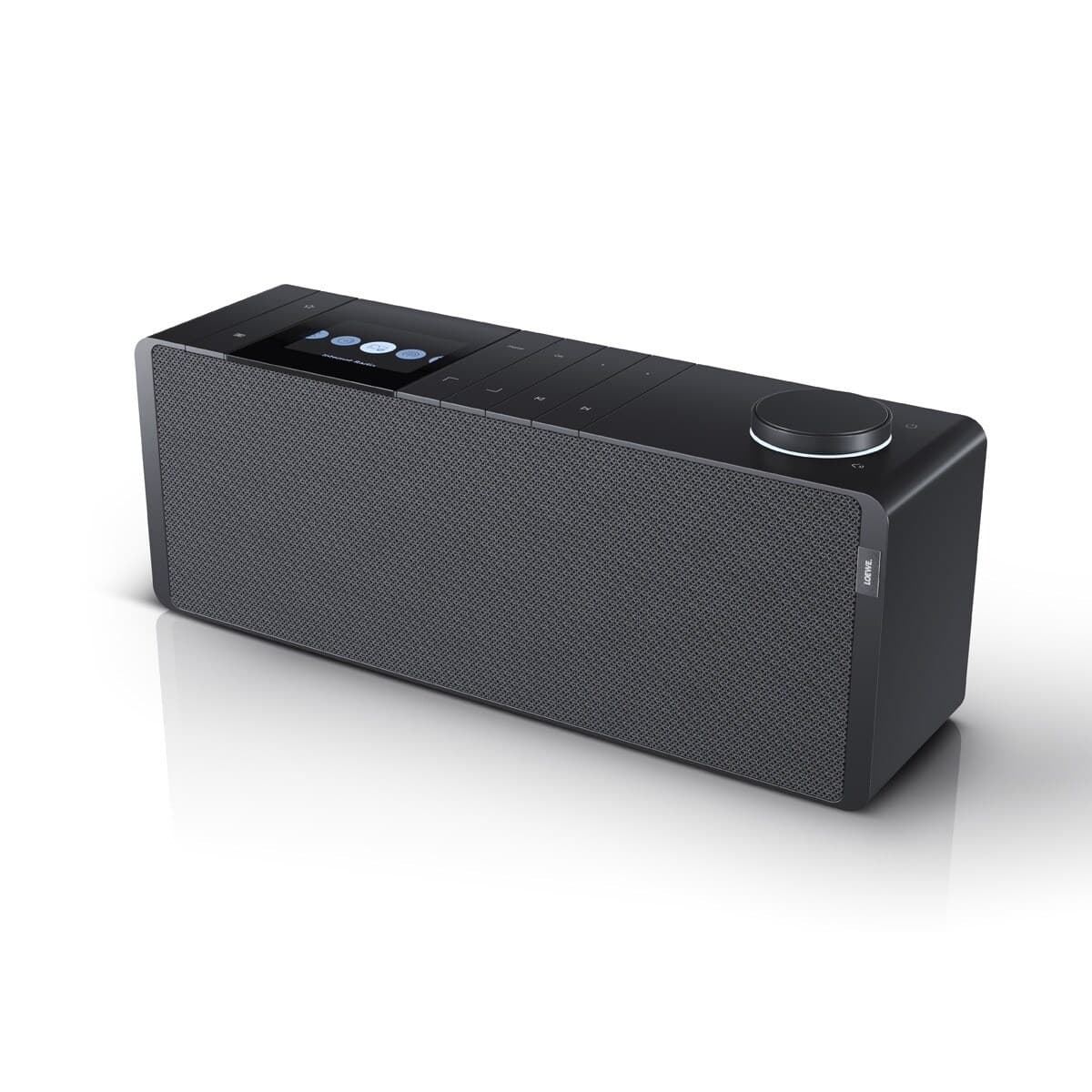 LOEWE - Altavoz con radio inteligente Loewe Klang s1, Wi-Fi y Bluetooth, Gris basalto.