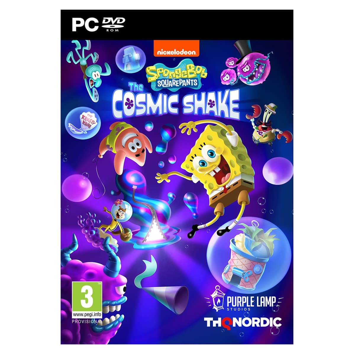 Bob Esponja: Cosmic Shake PC.