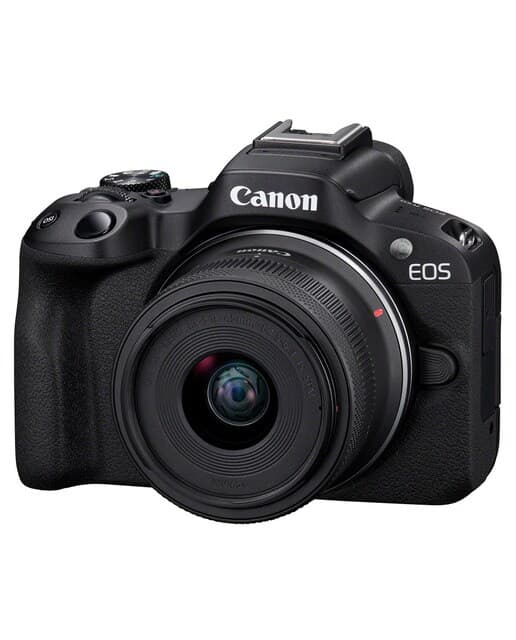 Canon - Cámara Evil Canon EOS R50 + Objetivo RFS 18-45 mm F4.5-6.3 IS STM.