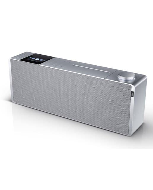 LOEWE - Altavoz con radio inteligente y CD Loewe Klang s3, Wi-Fi y Bluetooth, Gris claro.
