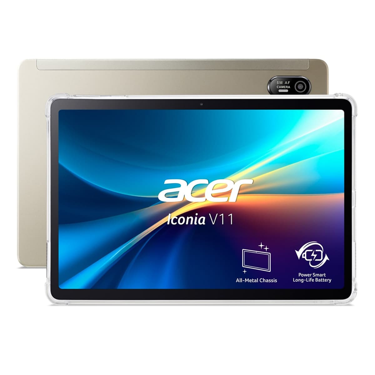 Acer - Tablet Acer Iconia Tab V11 (V11-11-81BJ) 256GB + 6GB, 11" + Funda.
