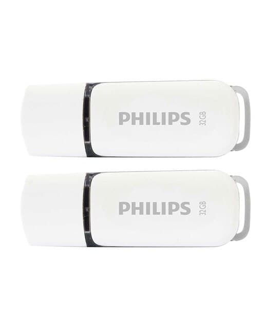 Philips - Pack 2 Pendrives Philips Snow USB 2.0 32 GB.