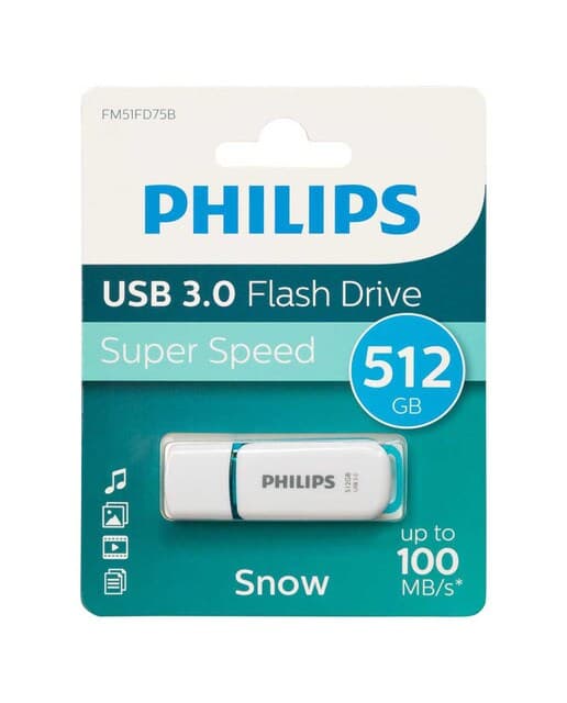 Philips - Pendrive Philips Snow USB 3.0 512 GB.