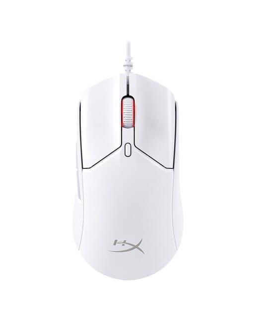 HyperX - Ratón Gaming con cable HyperX Pulsefire Haste 2 blanco.
