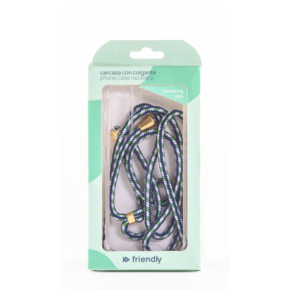 Friendly License - Carcasa colgador Friendly License Almeria para Samsung S21+ FR.