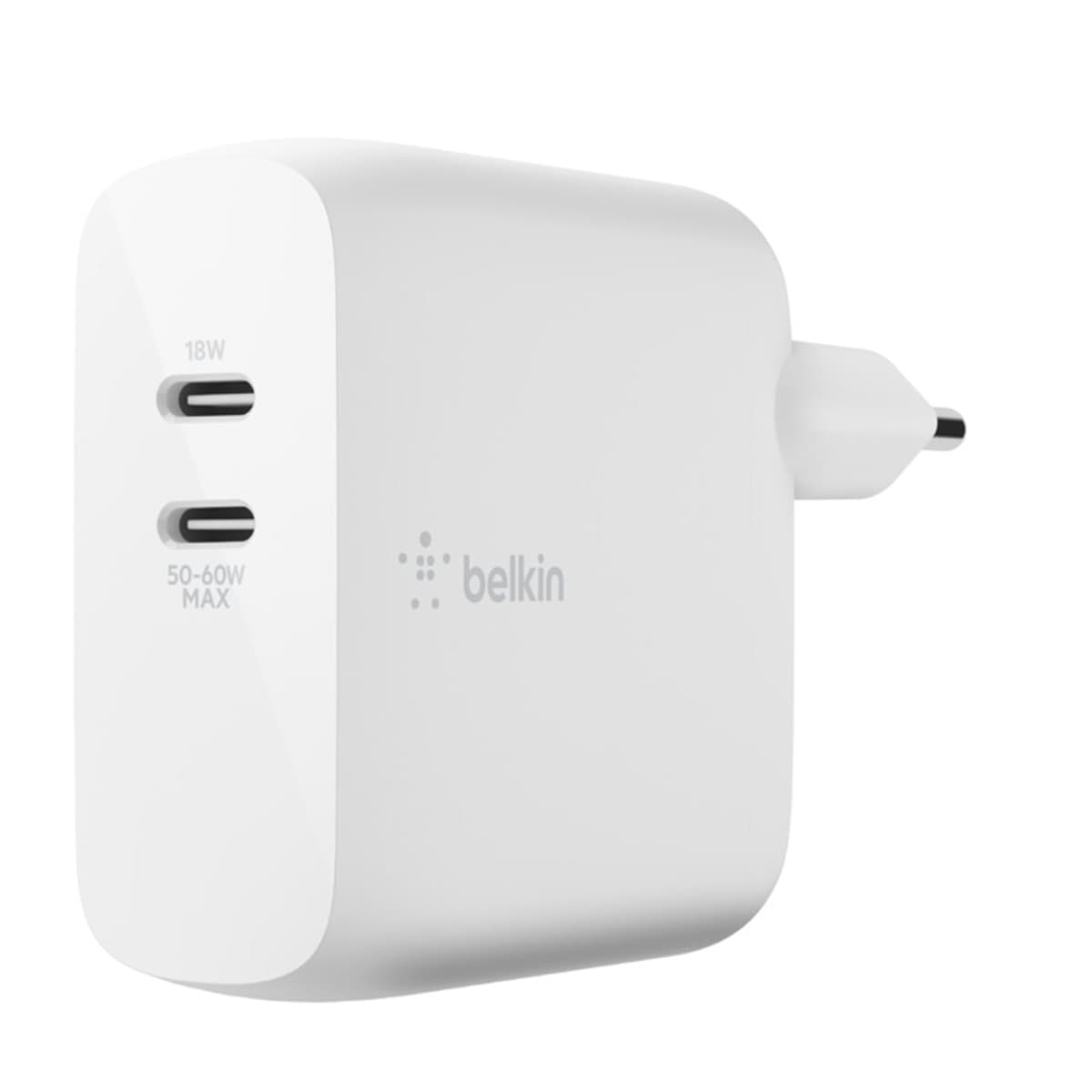 Belkin - Cargador de red Belkin 68W Dual, GAN.