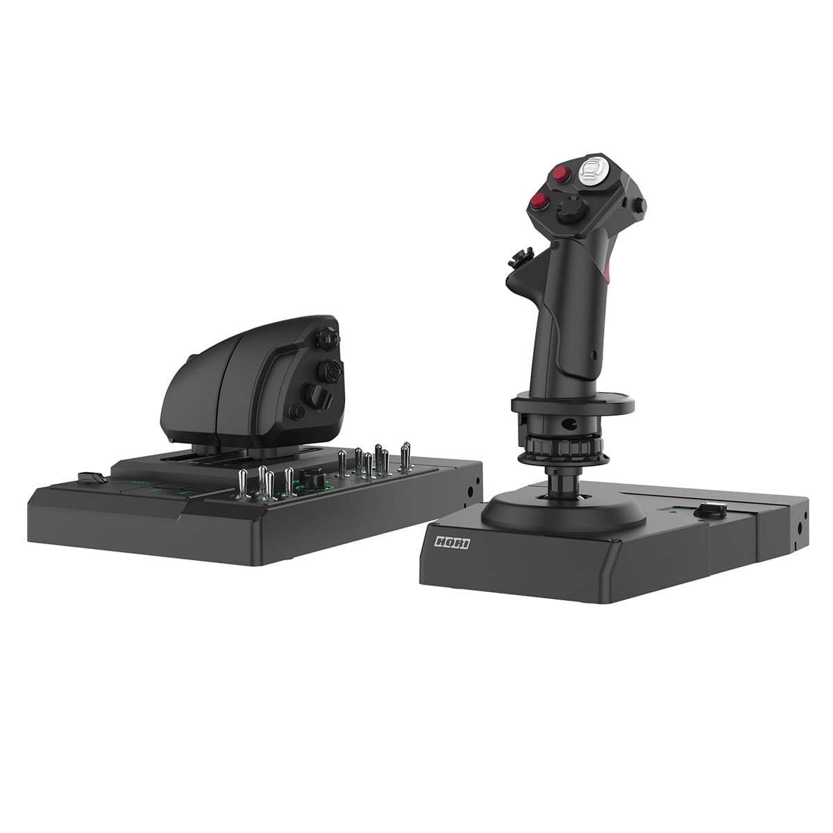 Sistema de control de vuelo HOTAS para PC.