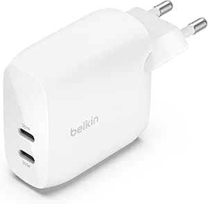 Belkin BoostCharge Cargador Doble USB-C 60W