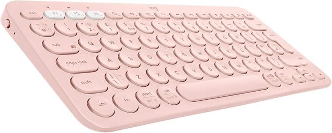 Logitech K380 Teclado Inalámbrico Multi-Dispositivos Rosa
