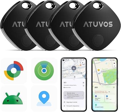 ATUVOS Air Tag Pro Smart Tag Tracker 4 Pack